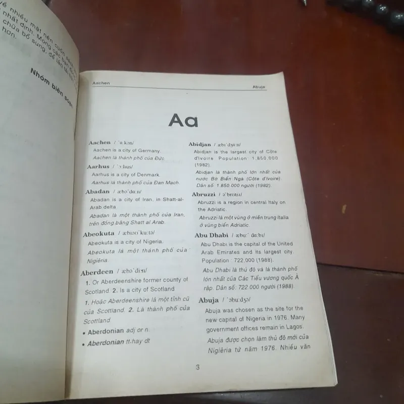 TÊN CÁC NƯỚC & CÁC ĐỊA DANH trên Thế giới (song ngữ Anh - Việt) 731628