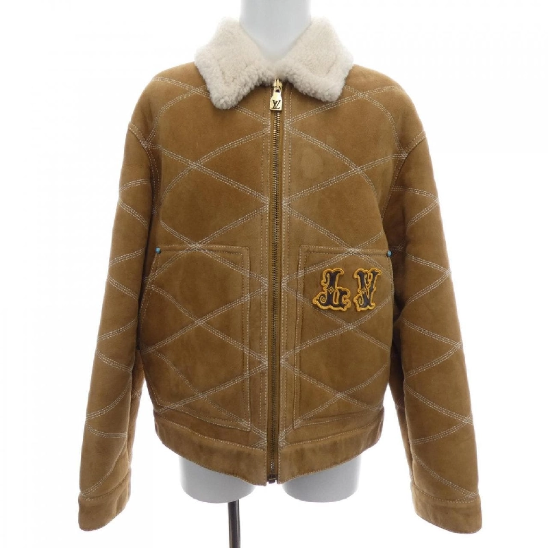 Áo khoác lông cừu thêu LOUIS VUITTON HRL90EMLS - Hàng hiệu Authentic 890801