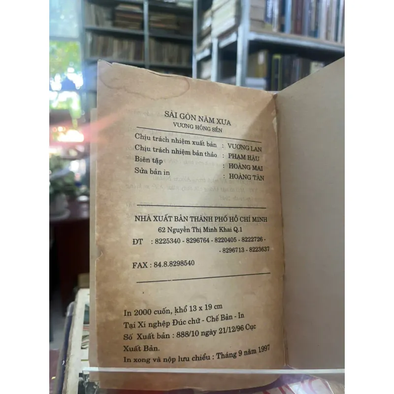 SÀI GÒN NĂM XƯA- VƯƠNG HỒNG SỂN 572841