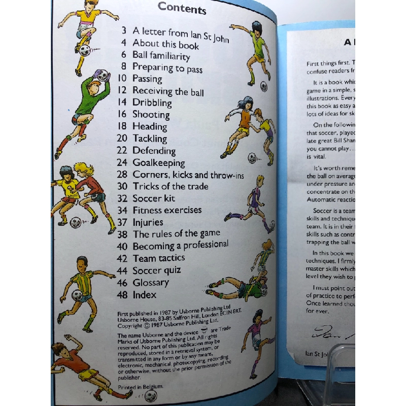 Improve Your Soccer Skills USBORNE mới 85% bẩn nhẹ Paula Woods HPB2707 NGOẠI VĂN 350782