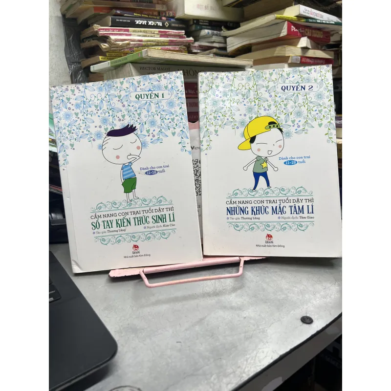 cẩm nang con trai tuổi dậy thì (Trọn bộ 2 cuốn) 977480
