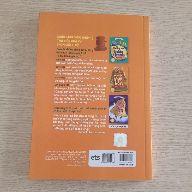Phiên tòa khối bốn - Jacqueline Davies 538550