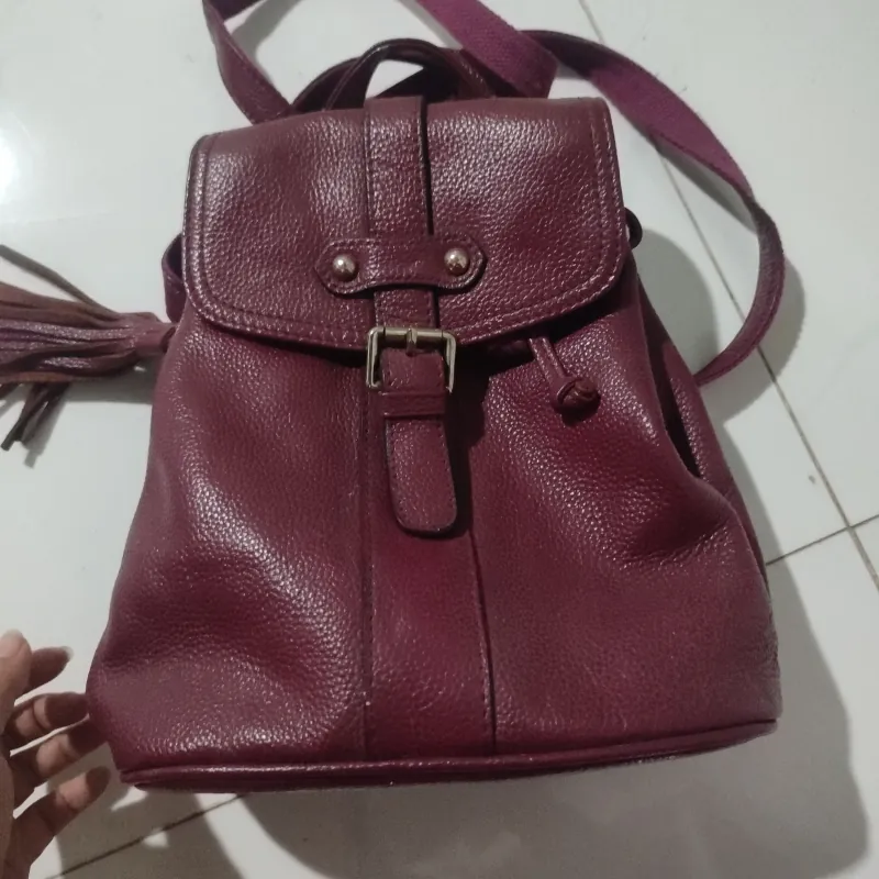 Ba lô da đỏ  972418