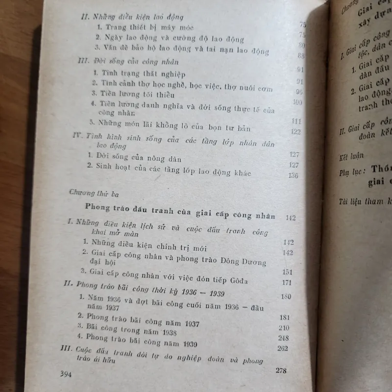 Giai cấp công nhân việt nam thời kỳ 1936-1939 | cao văn biền  1006896