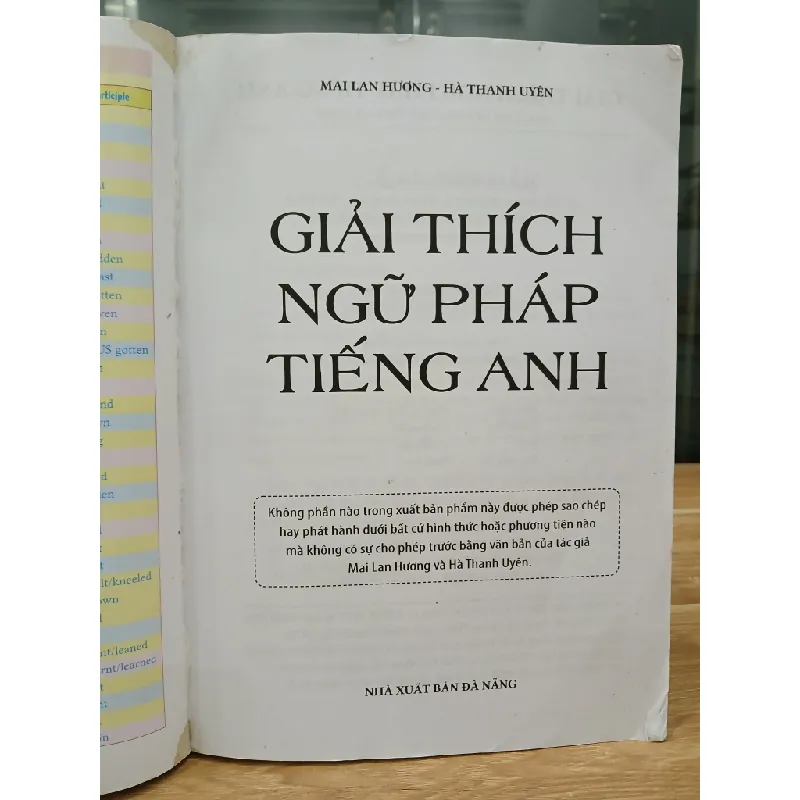 Giải thích ngữ pháp tiếng Anh – Mai Lan Hương, Hà Thanh Uyên 560935