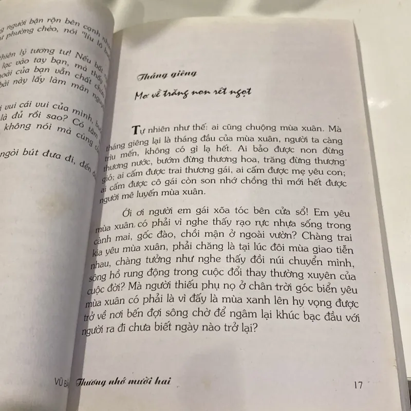 THƯƠNG NHỚ MƯỜI HAI, VŨ BẰNG (XB 2006) 972290