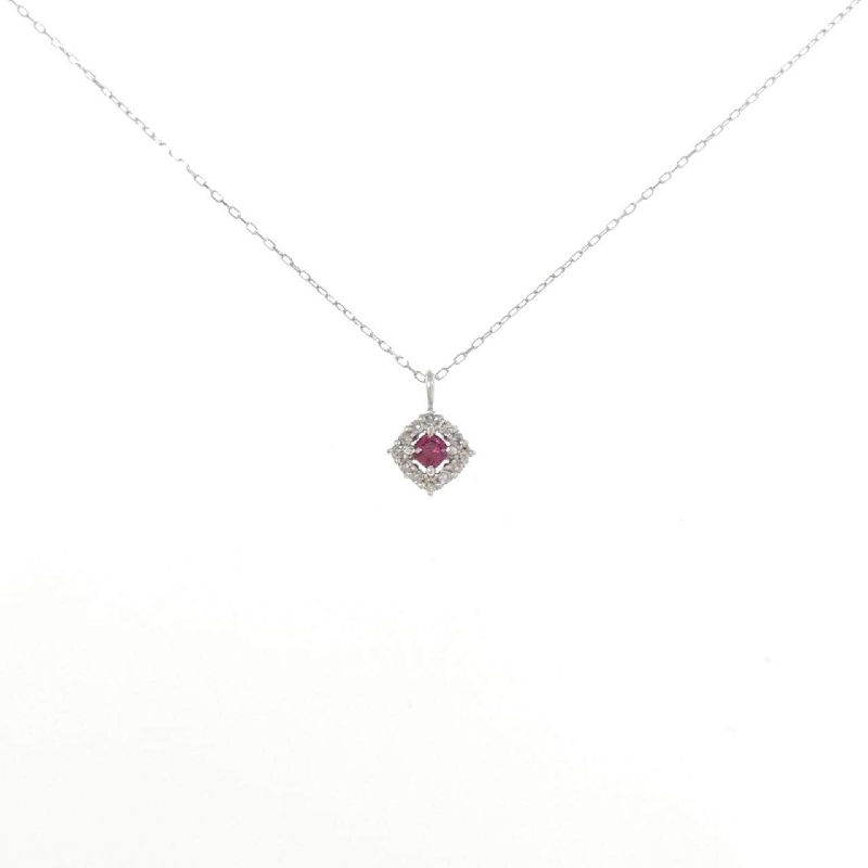 Dây chuyền ruby PT900 0.08CT - Hàng hiệu chính hãng 866946