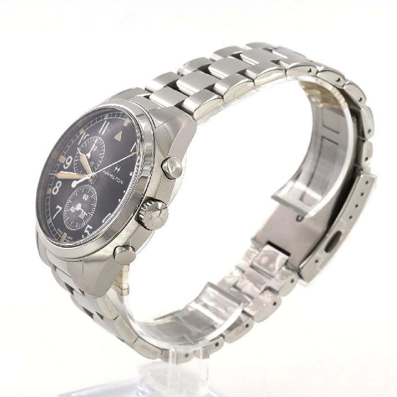 Đồng hồ Hamilton Khaki Aviation Pilot Pioneer Chrono H765220/H76522131 SS Quartz - Hàng hiệu Chính hãng 889038