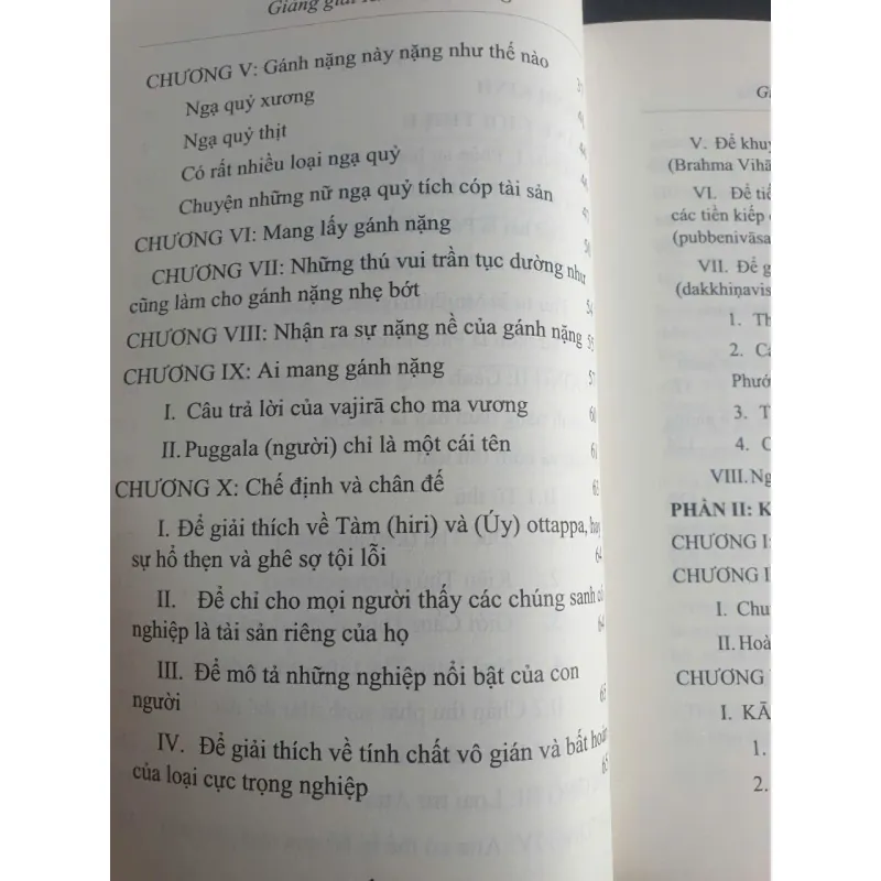 Sách Giảng giải Kinh Gánh Nặng của Thiền Sư Mahasi Sayadaw mới 90% 674772
