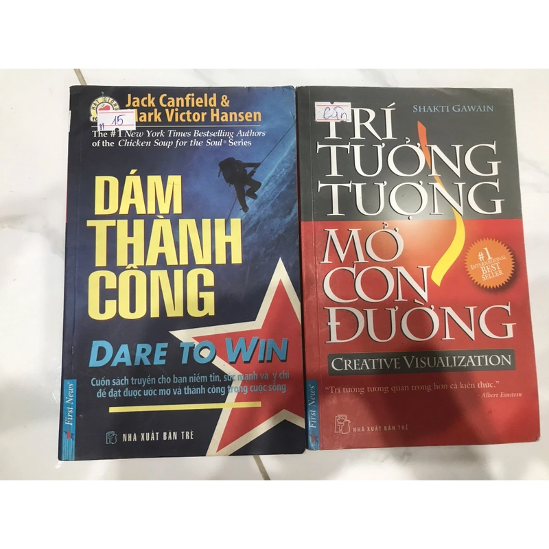 Sách Combo 2q Dám thành công - Trí tưởng tượng mở con đường 448539