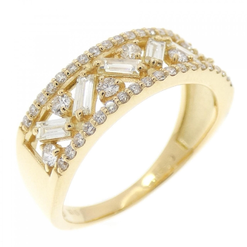 【Sản phẩm mới】Nhẫn kim cương K18YG 0.70CT 670920