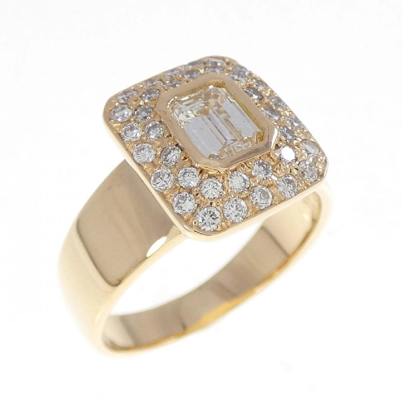 Nhẫn kim cương K18YG 0.50CT - Hàng hiệu Authentic 848550