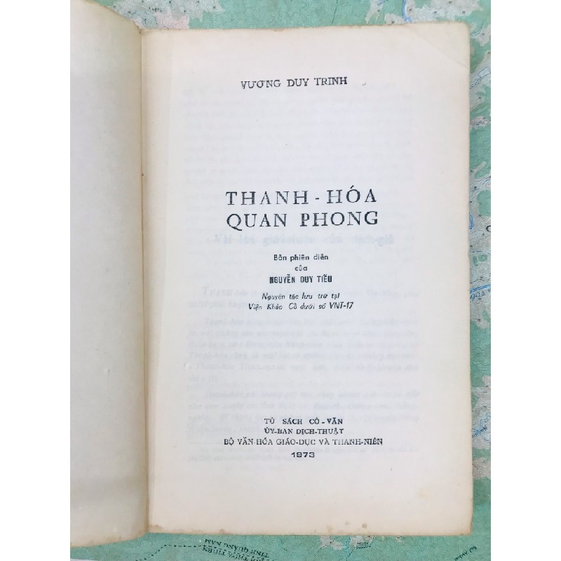 Thanh Hoá Quan Phong - Vương Duy Trinh 52135