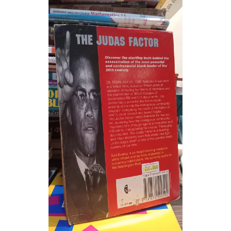 The Judas Factor: The Truth Behind The Plot To Kill Malcolm X - Karl Evanzz 449338