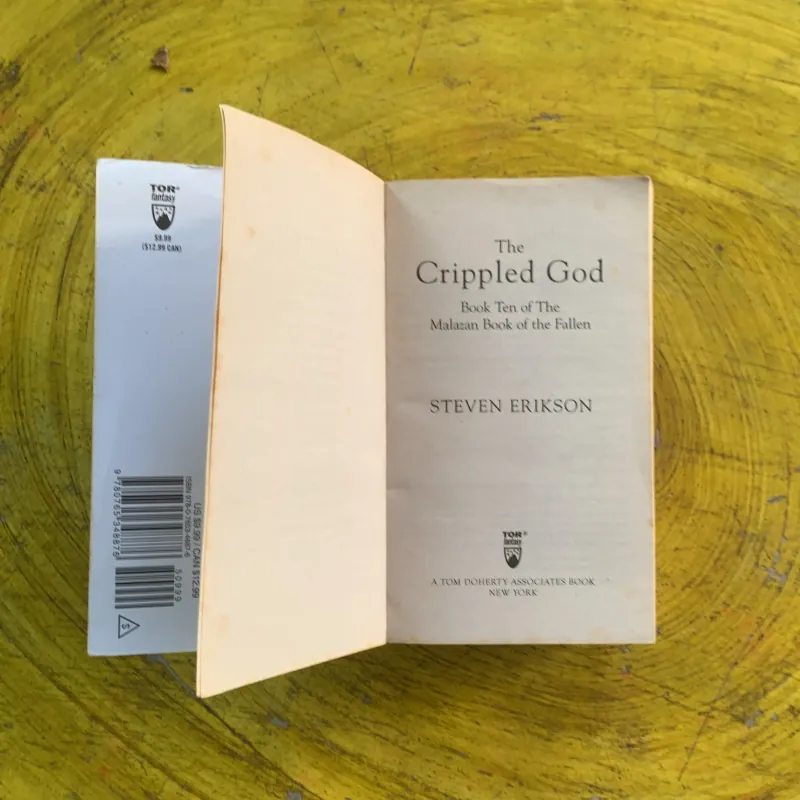 THE CRIPPLED GOD - STEVEN ERIKSON 976592
