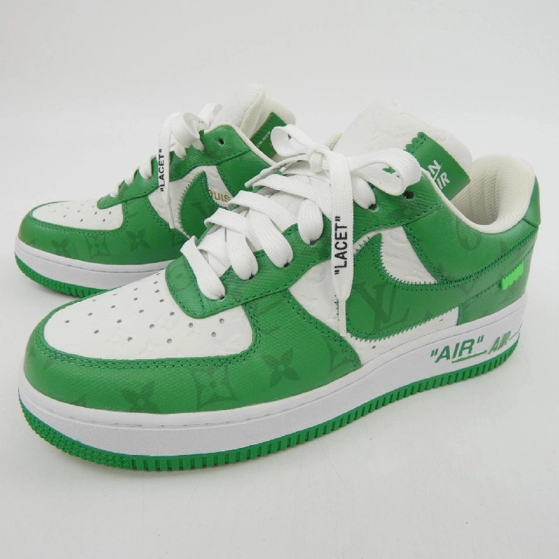 Giày sneaker LOUIS VUITTON BY VIRGIL ABLOH NIKE AIR FORCE1 LOW - Hàng hiệu Authentic 904613
