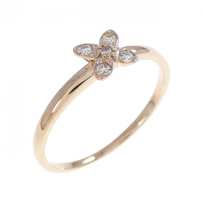 Nhẫn kim cương hoa K18PG 0.07CT - Hàng hiệu Authentic 851307