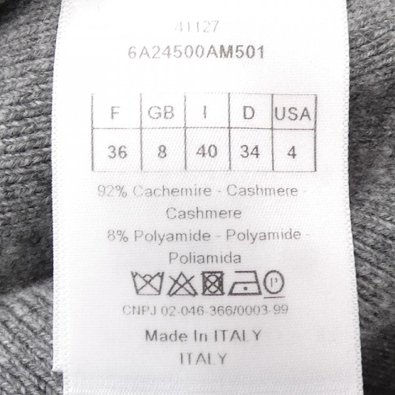 クリスチャンディオール CHRISTIAN DIOR 6A24500AM501 ニ knit - Hàng hiệu Authentic 808655