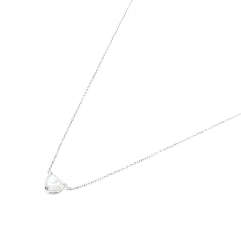 Dây chuyền kim cương PT900/PT850 0.456CT F I1 hình trái tim - Hàng hiệu Chính hãng 871819