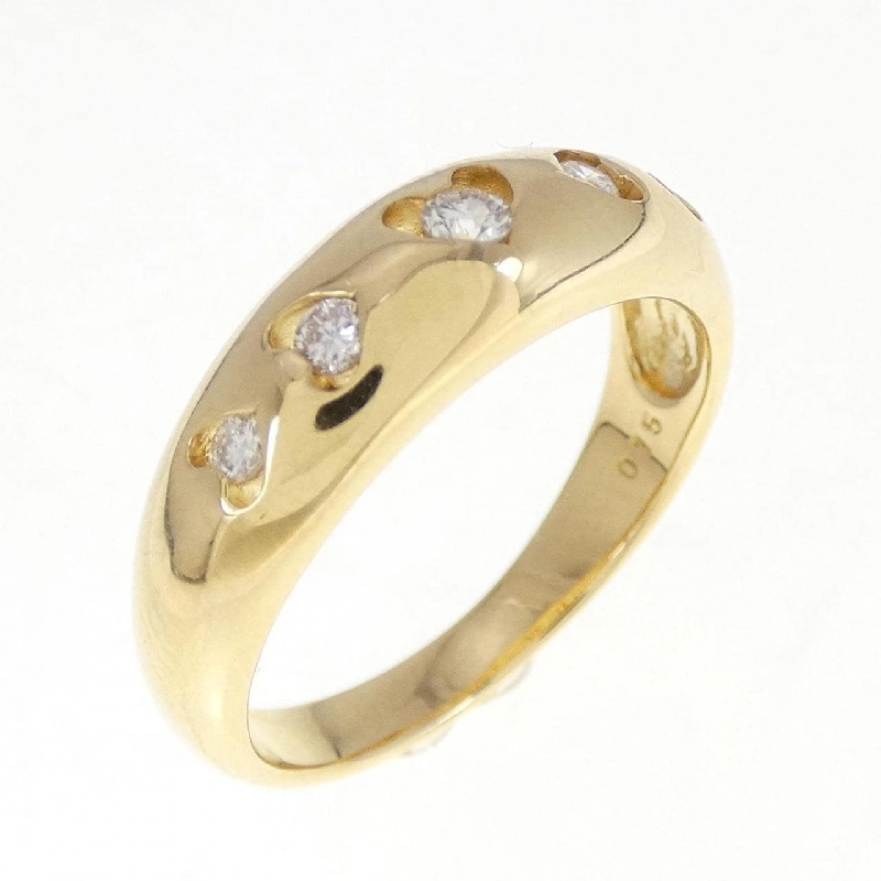 Nhẫn kim cương hình trái tim K18YG 0.15CT 673544