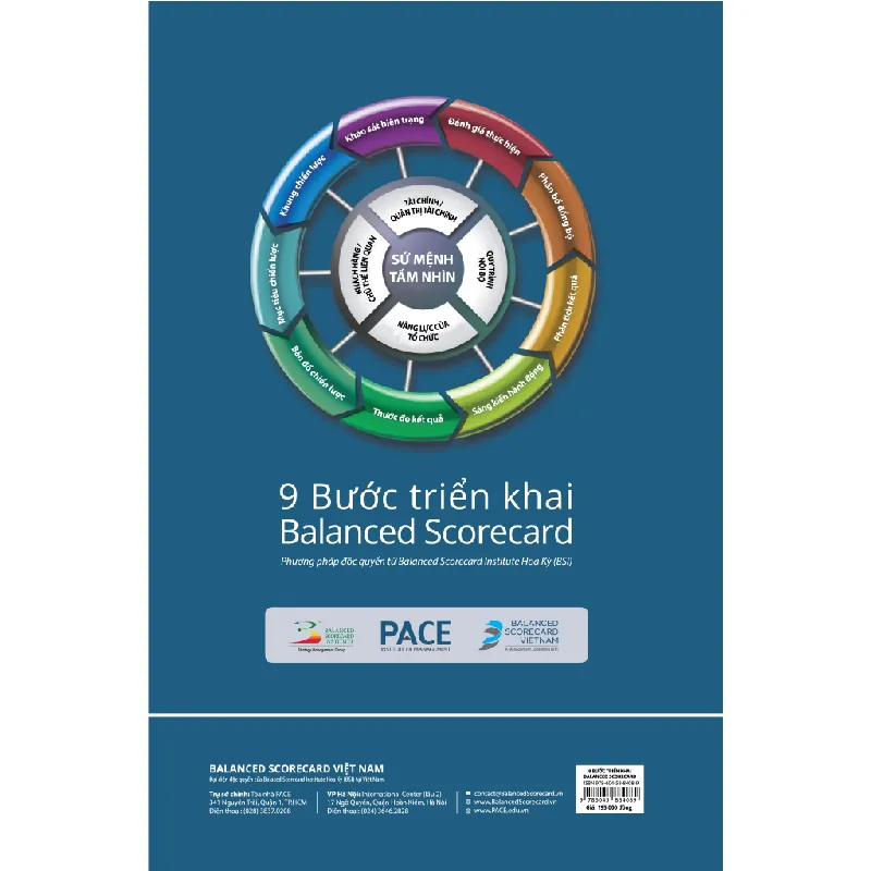9 Bước Triển Khai Balanced Scorecard (Bìa Cứng) (Tái Bản 2020) - Howard Rohm, David Wilsey, Gail Stout Perry, Dan Montgomery 690416