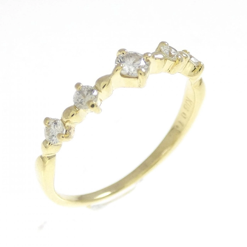 Nhẫn kim cương K18YG 0.10CT - Hàng hiệu chính hãng 849285