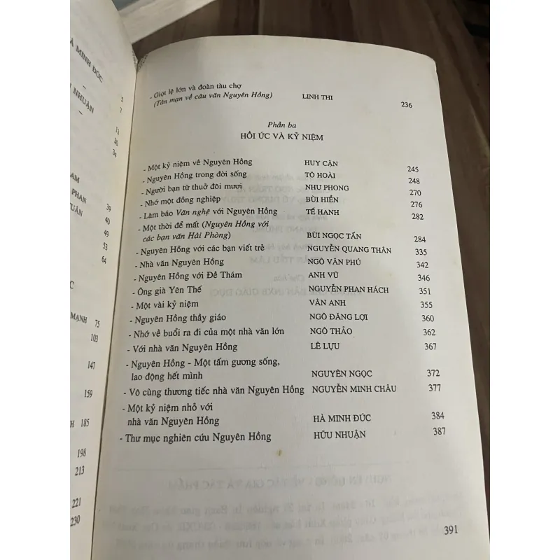 Nguyên Hồng: tác gia và tác phẩm - khổ lớn - 390 trang  760372