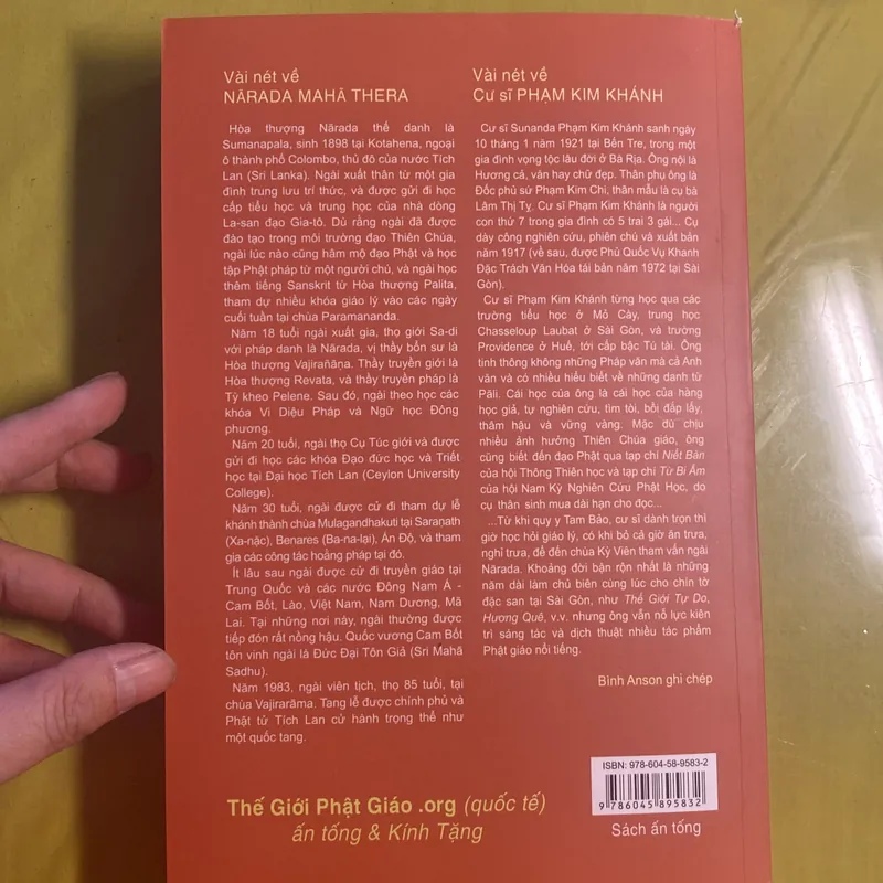 Đức Phật và Phật Pháp - by Narada Maha Thera Phạm Kim Khánh dịch 604724