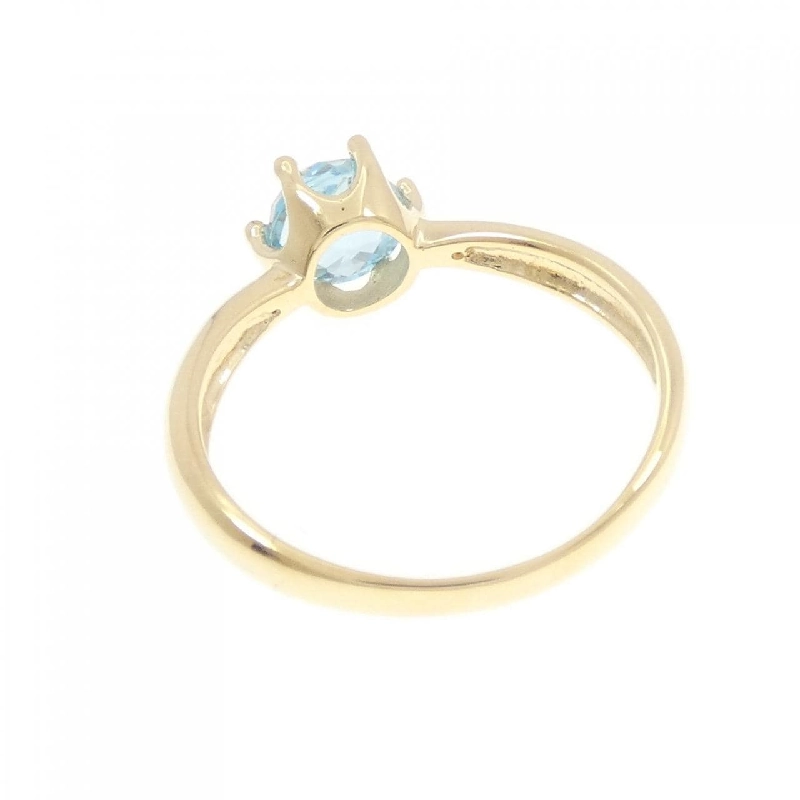Nhẫn Blue Topaz K18YG - Hàng hiệu Authentic 853445