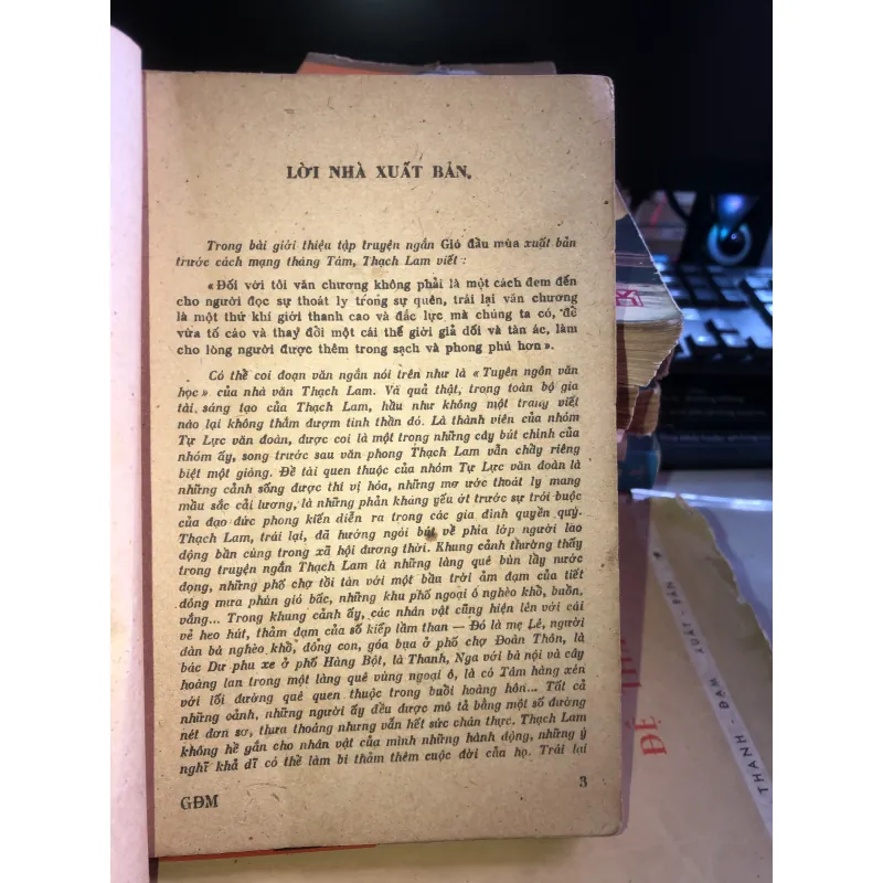 Gió đầu mùa - Thạch Lam 1021753