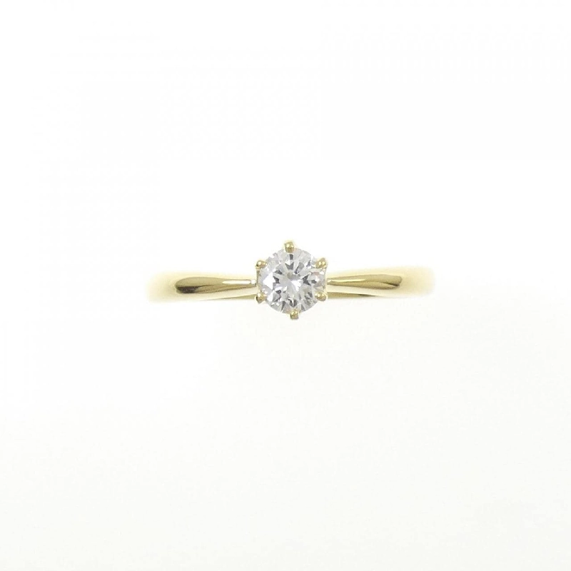 Nhẫn kim cương K18YG 0.22CT - Hàng hiệu chính hãng 848057