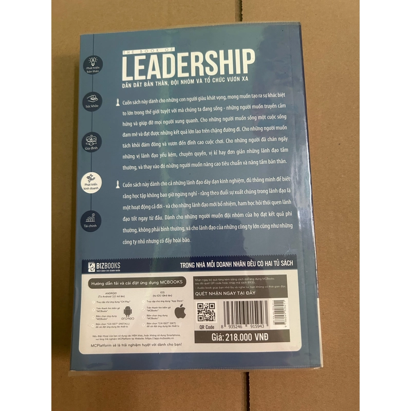 Leadership dẫn dắt bản thân, đội nhóm và tổ chức vươn xa 497688