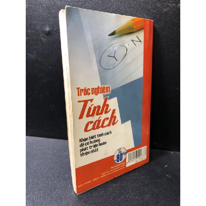 Trắc nghiệm tính cách 2007 Viet Van Book mới 85% HPB.HCM2811 29339