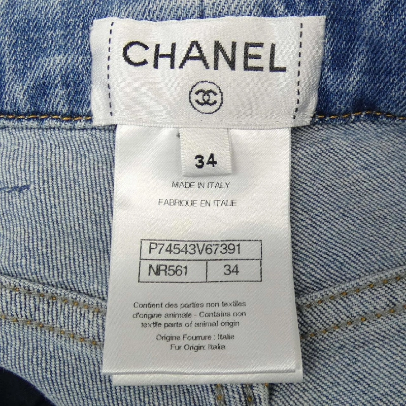 CHANEL COCO NEIGE LOOK35 P74543V67391 Jeans - Hàng hiệu Authentic 820416