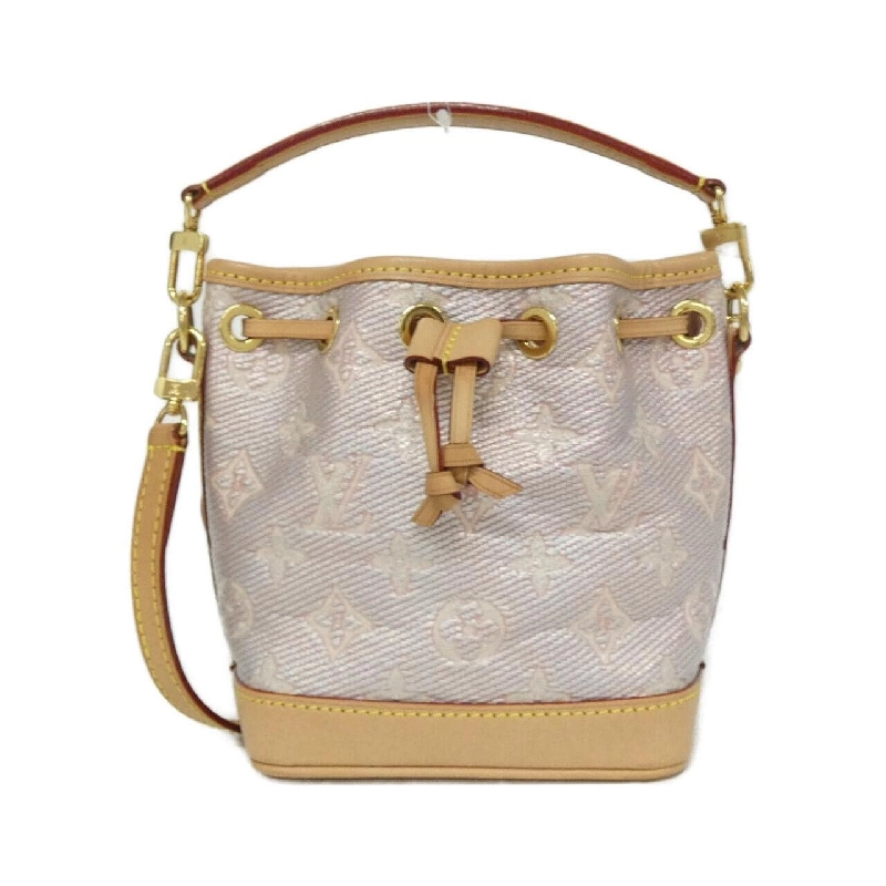 Túi xách vai Louis Vuitton Monogram Laminated Jacquard Nano Noé 2023PF M82427 - Hàng hiệu Chính hãng 765564