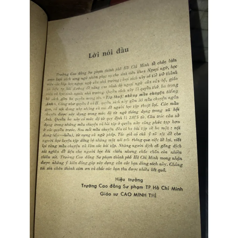 Tập thuật những mẩu chuyện tiếng anh - quyển 3  1027368