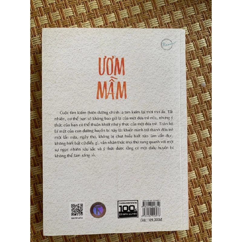 Ươm Mầm- Osho ( sách mới 95%,Thaihabook,năm xb2022) STB3005- Tâm Linh-Tôn Giáo 155080