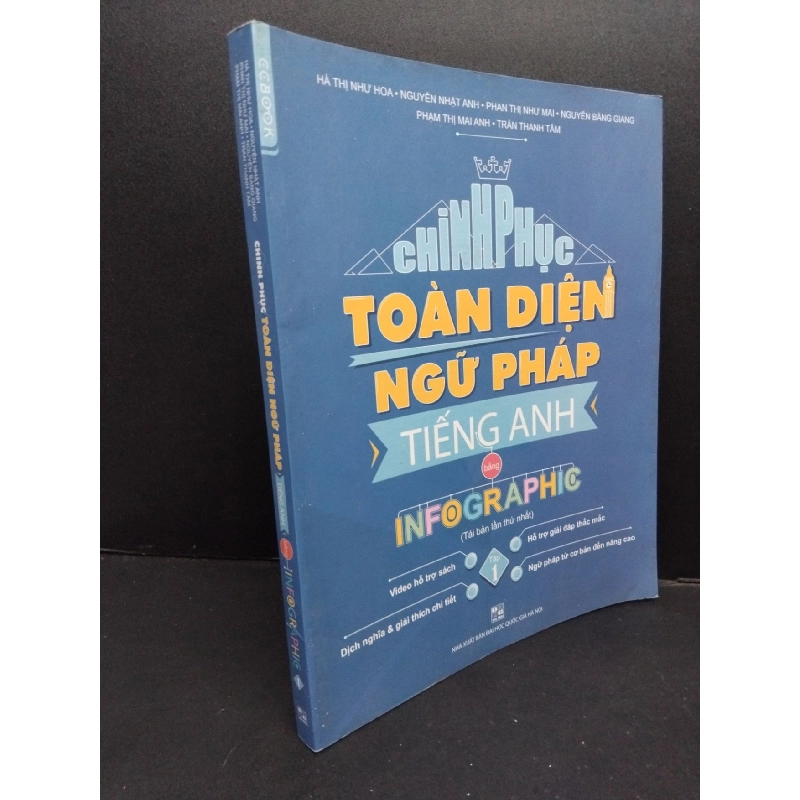 Chinh phục toàn diện ngữ pháp tiếng Anh bằng infographic 1 mới 80% ố nhẹ 2019 HCM2608 GIÁO TRÌNH, CHUYÊN MÔN 916538