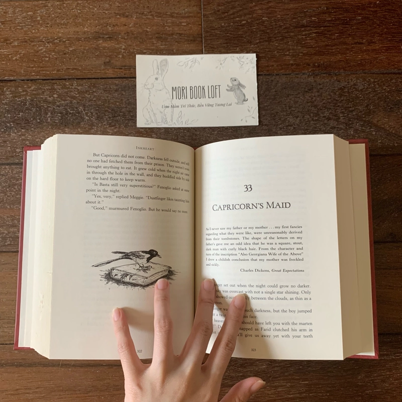 Sách ngoại văn Inkheart (Inkworld, Book 1), Used, bìa cứng  447781