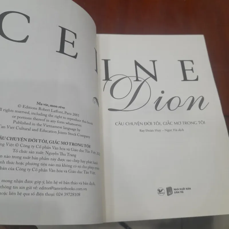 Celine DION - Câu chuyện đời tôi, giấc mơ trong tôi 930915