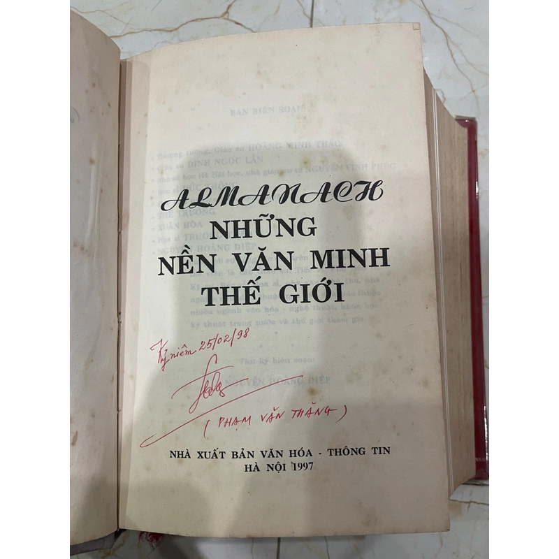 ALMANACH - NHỮNG NỀN VĂN MINH THẾ GIỚI 387286