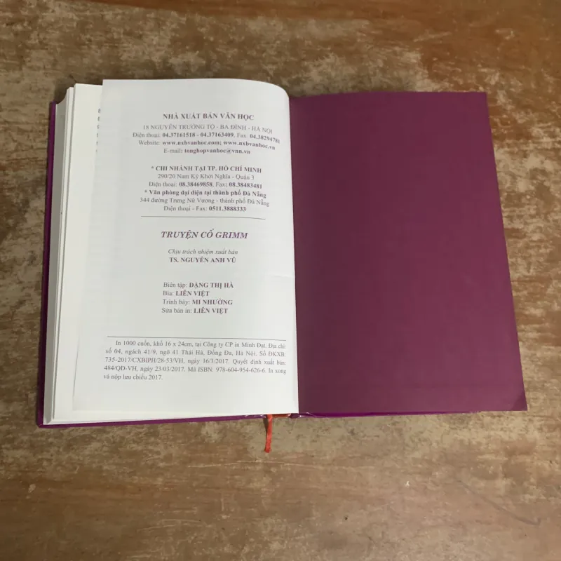 TRUYỆN CỔ GRIMM BÌA CỨNG LIÊN VIỆT 751702