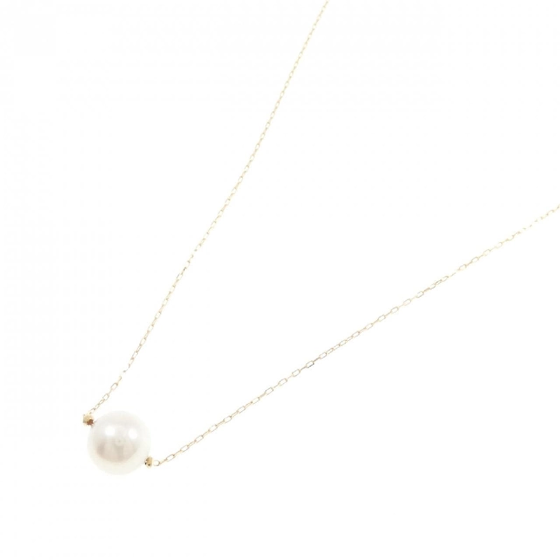 K18YG Dây chuyền ngọc trai Akoya 8.4mm - Hàng hiệu Chính hãng 856507