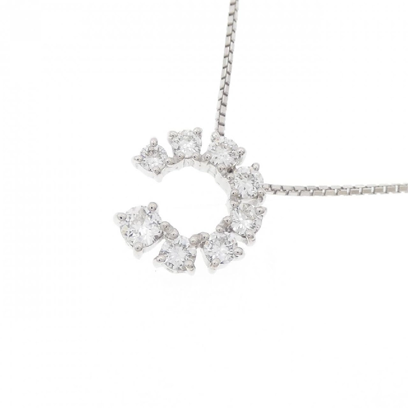 K18WG Dây chuyền kim cương - Hàng hiệu Authentic 863725