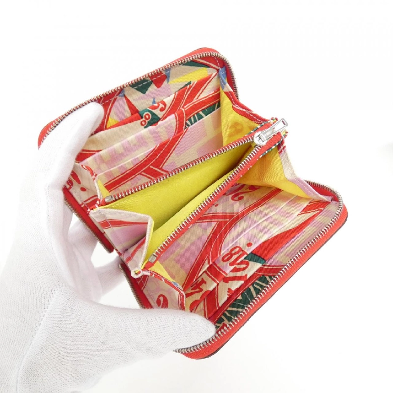 Ví Hermès JEU DE SOIE Silk In Compact 077757CK 622057