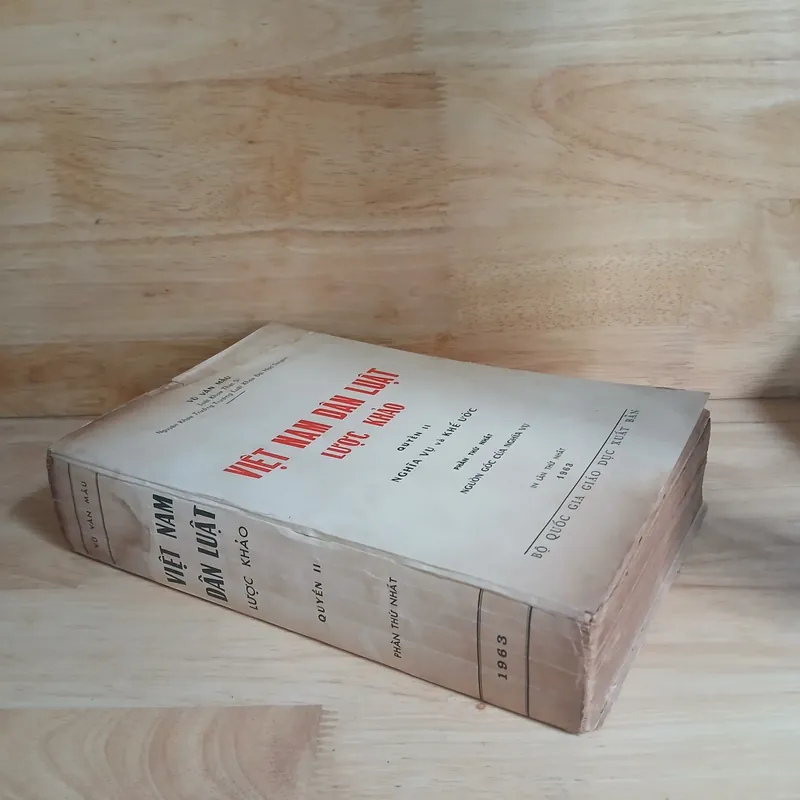 Việt Nam Dân Luật Lược Khảo (Quyển II - Nghĩa Vụ & Khế Ước) Xb 1963 - Vũ Văn Mẫu 568293