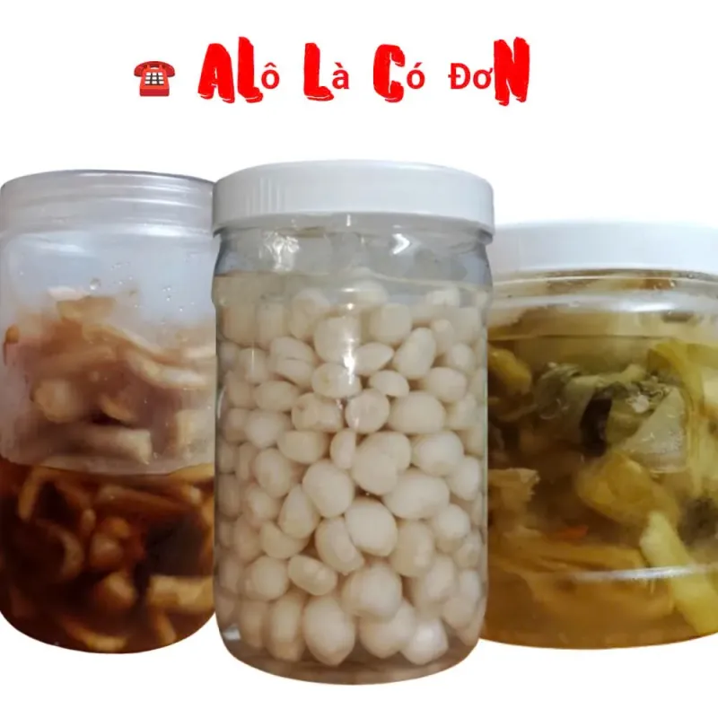 Hủ kiệu nhà làm 500gr  785196