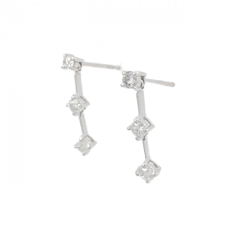 K14WG Bông tai kim cương 0.30CT - Hàng hiệu Chính hãng 870904