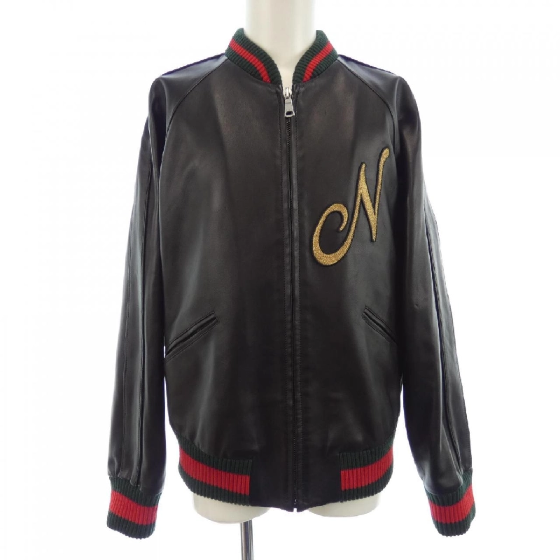 Áo khoác da GUCCI - Hàng hiệu Authentic 898235