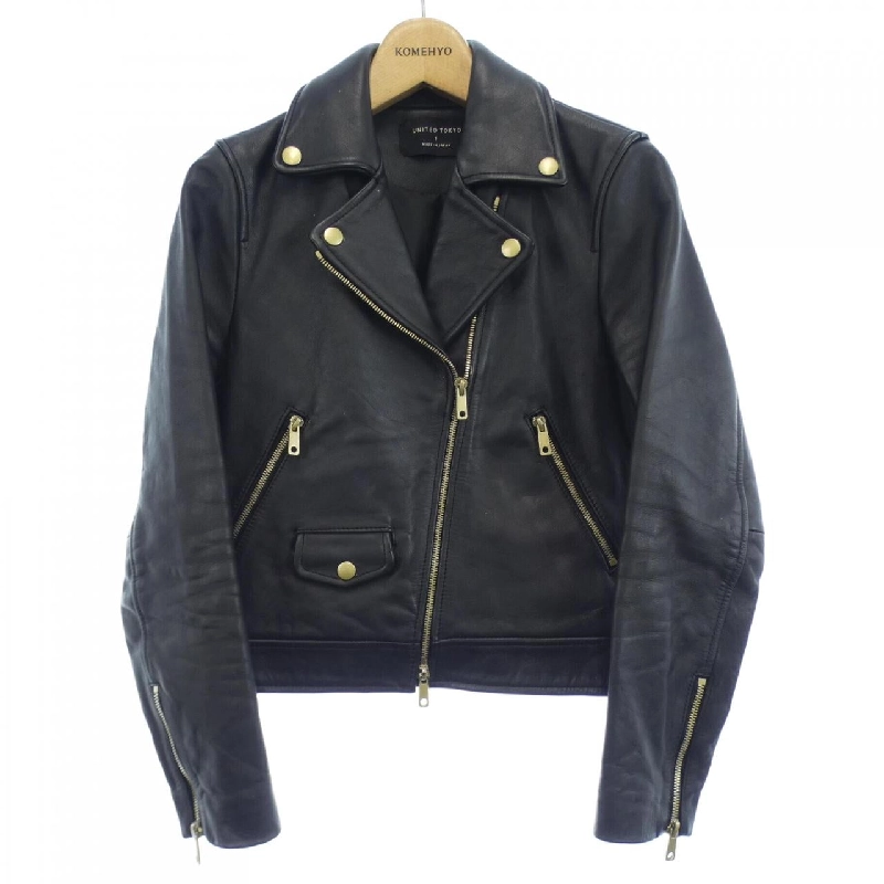 【Mã giảm giá】United Tokyo UNITED TOKYO Áo khoác da biker 641962